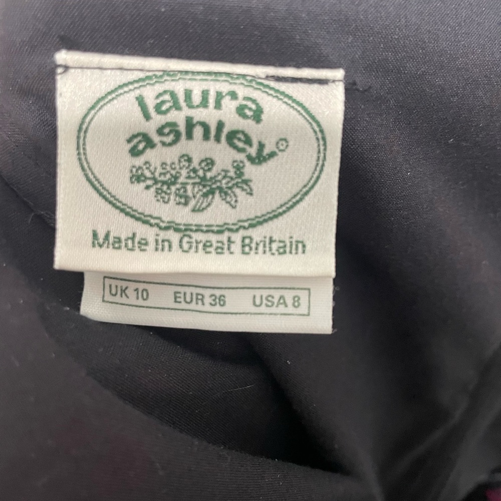 Vintage 80’s Laura Ashley Spring Floral Dress - Picture 5 of 11